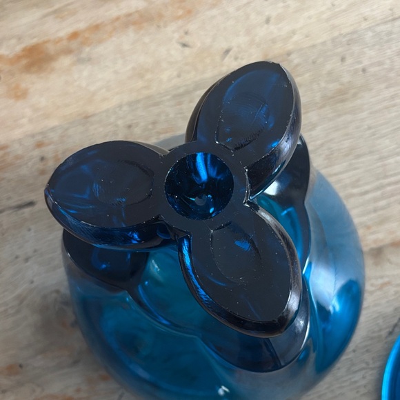 Vintage MCM Viking Glass Candy Jar - Picture 6 of 14